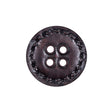 Brown Plastic 4-Hole Button - 36L/23mm