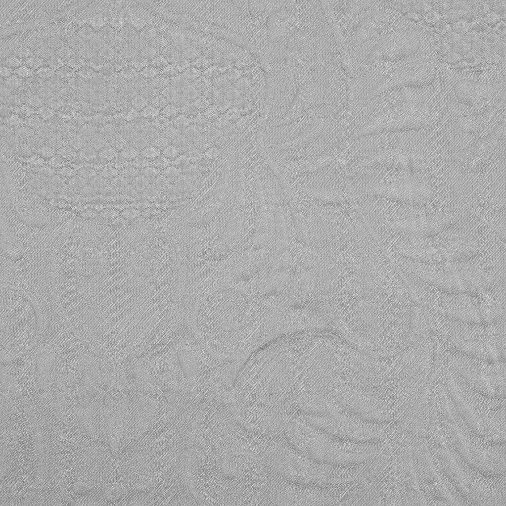 White on White Damask Jacquard