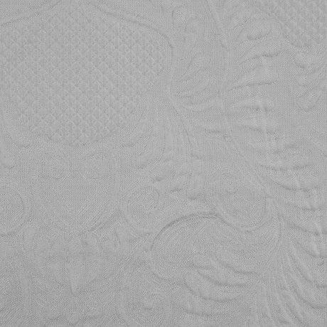 White on White Damask Jacquard