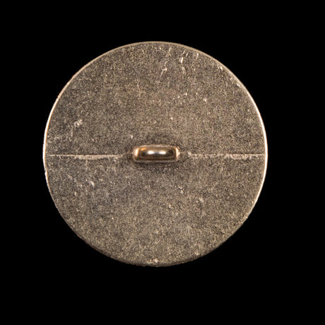 Italian Gold Hammerred Metal Shank Back Button - 44L/28MM