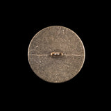 Italian Gold Hammered Metal Shank Back Button - 36L/23mm