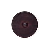 Italian Brown Anchor Plastic Shank Back Button - 36L/23mm