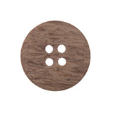 Light Brown Plastic 4-Hole Button - 40L/25.5mm