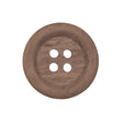 Light Brown Plastic 4-Hole Button - 40L/25.5mm