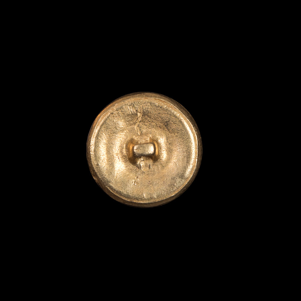 Gold Metal Shank Back Button - 30L/19mm
