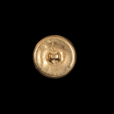 Gold Metal Shank Back Button - 30L/19mm