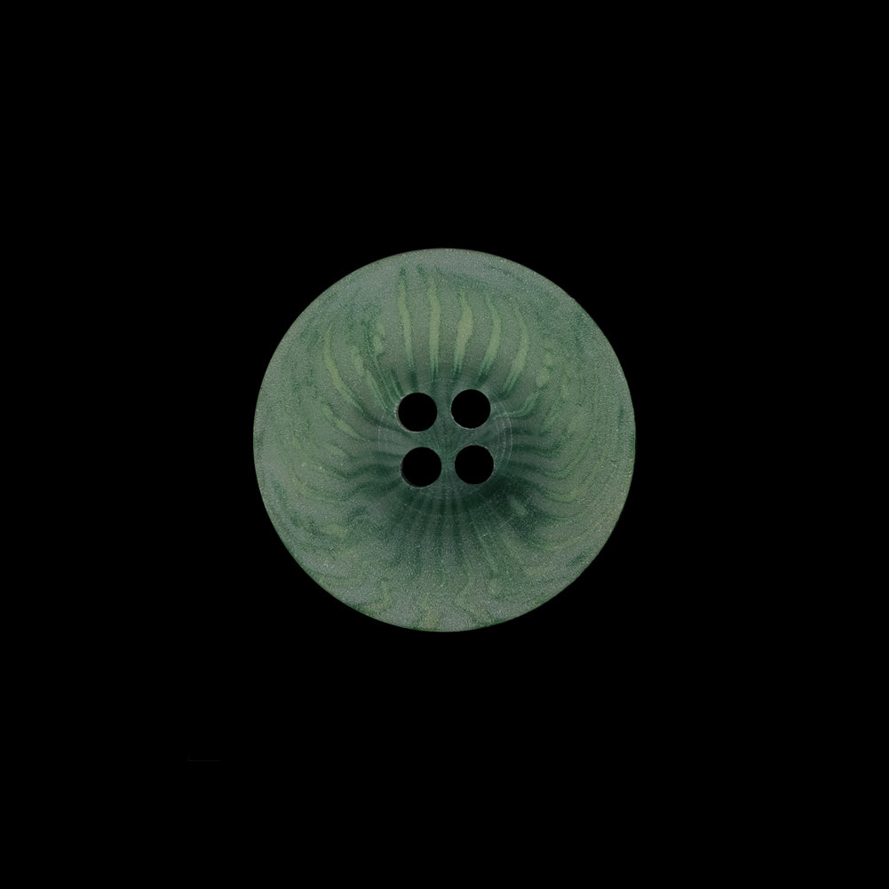Green Plastic 4-Hole Button - 28L/18mm