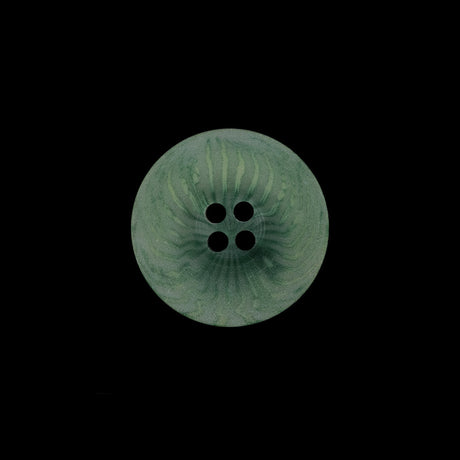 Green Plastic 4-Hole Button - 28L/18mm