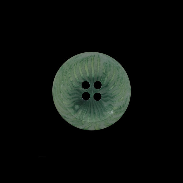 Green Plastic 4-Hole Button - 28L/18mm
