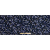 Carolina Herrera Purple Abstract Printed Silk Organza