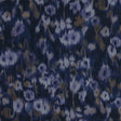 Carolina Herrera Purple Abstract Printed Silk Organza