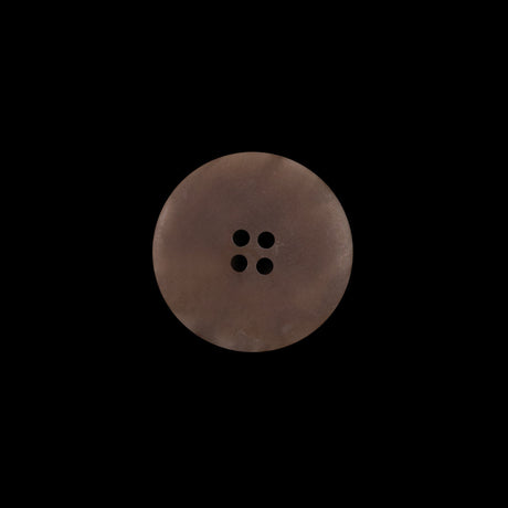 Beige Plastic 4-Hole Button - 24L/15mm