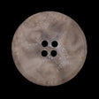 Beige Speckled 4-Hole Narrow Rim Plastic Button - 44L/28mm
