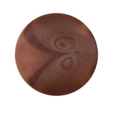 Copper Abstract Self Shank Plastic Button - 45L/29mm