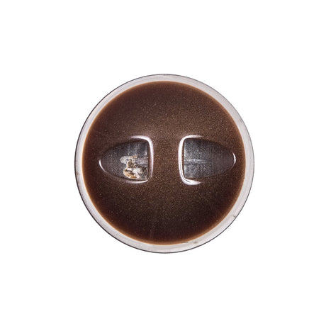 Brown Plastic Self Shank Button - 36L/23mm