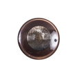 Brown Plastic Self Shank Button - 36L/23mm