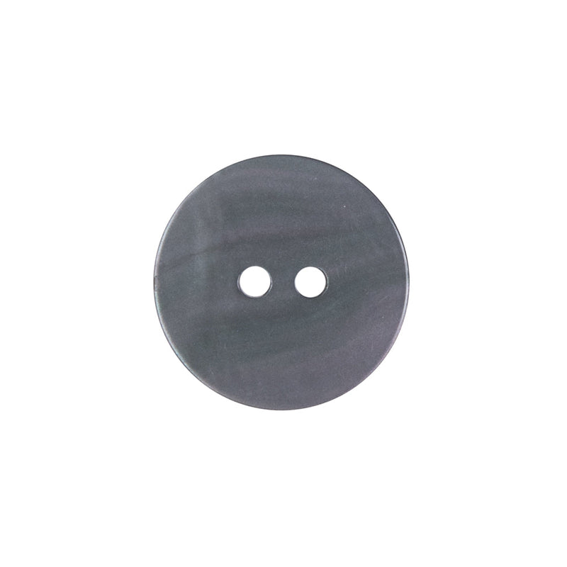 Iridescent Gray Plastic Button - 32L/20mm