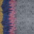 Cool Gray, Yellow, Blue and Pink Cheetah Printed Silk Chiffon