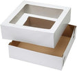 Wilton sturdy Cake Box, 16.25 by 16.25 by 5-Inch, 2-Pack with Windows 16.25x16.25x5"