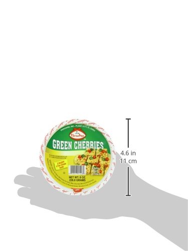 Paradise Green Cherries candied fruit fruitcakes 8oz