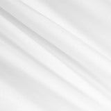 Poly Spandex Knit Fabric White DTY Double Brushed