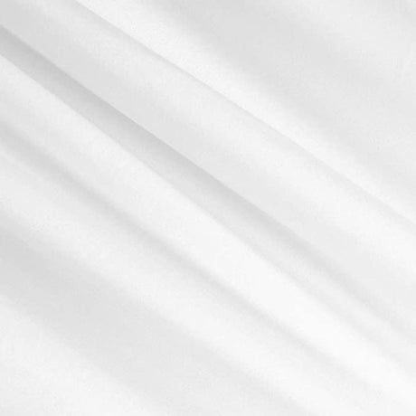 Poly Spandex Knit Fabric White DTY Double Brushed