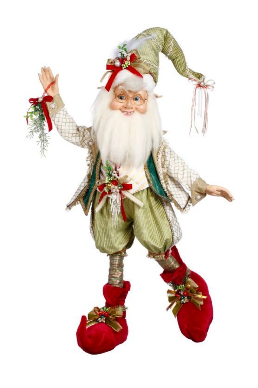 36" North Pole Mistletoe Elf - Mark Roberts