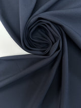Polyester Viscose Elastane Woven Blue