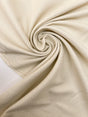 Polyamide Lurex Beige Herringbone Tweed Fabric