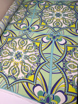 Printed Viscose Staple Fabric