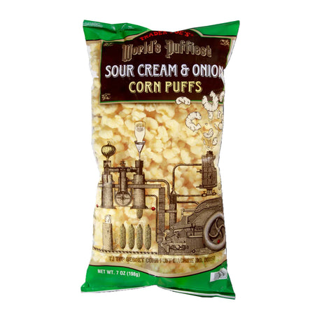 Trader Joe's World's Puffiest Sour Cream & Onion Corn Puffs | 7 oz