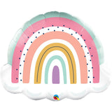 Foil Balloon Kids Boho Colorful Rainbow 32 Inch