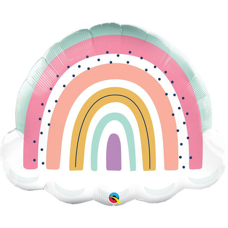 Foil Balloon Kids Boho Colorful Rainbow 32 Inch