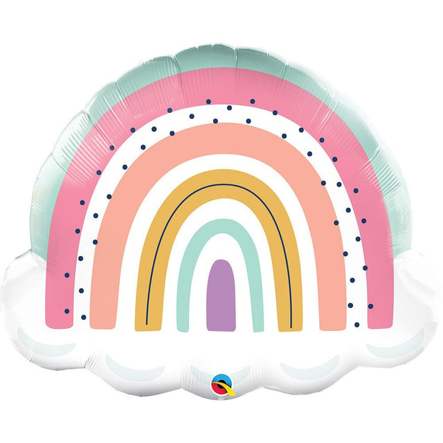Foil Balloon Kids Boho Colorful Rainbow 32 Inch