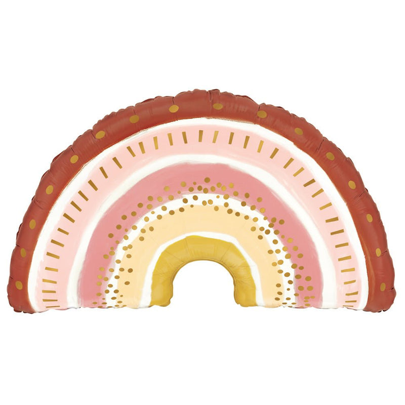 Foil Balloon Boho Rainbow 32 Inch