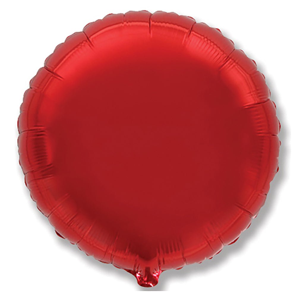 Red Foil Balloon 32 Inch Round