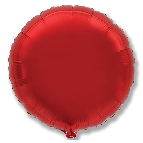 Red Foil Balloon 32 Inch Round