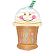 Birthday Foil Balloon 32 Inch Frappy Birthday