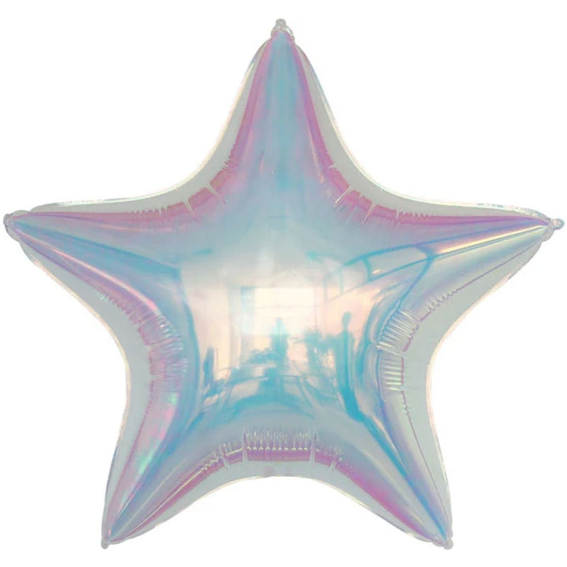Foil Balloon 32 Inch Iridescent Star