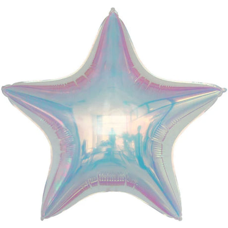 Foil Balloon 32 Inch Iridescent Star