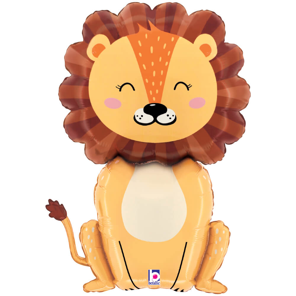 Jungle Lion Foil Balloon 32 Inch