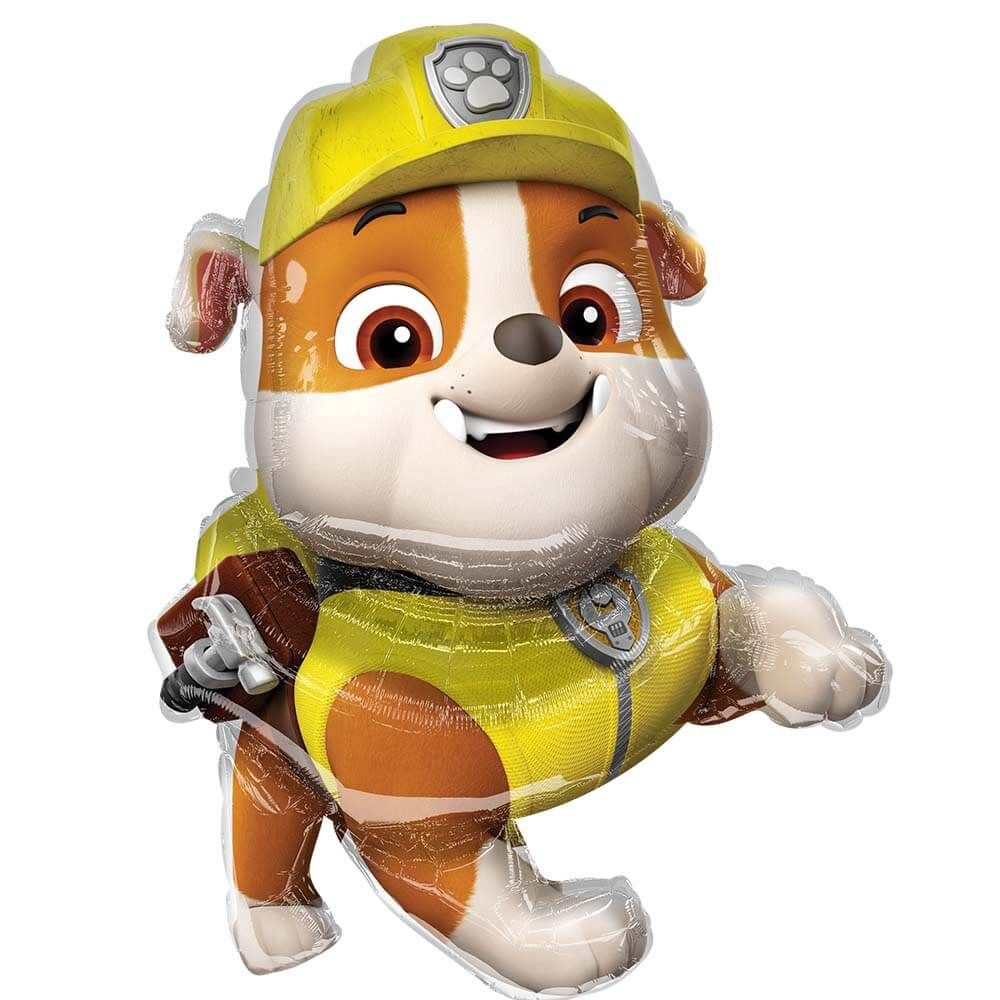 Paw Patrol Rubble Foil Balloon 32 Inch
