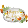 Thanksgiving Foil Balloon 32 Inch Oval Marquee