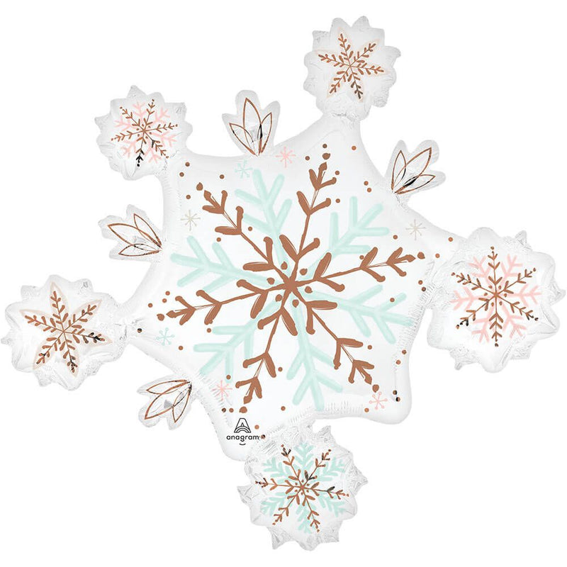 Foil Balloon 32 Inch Winter Wonderland Snowflake