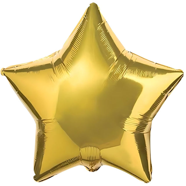 Gold Foil Star Balloon 32 Inch