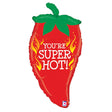 Foil Balloon 32 Inch Super Hot Chili Pepper