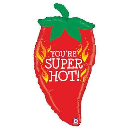 Foil Balloon 32 Inch Super Hot Chili Pepper