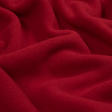 Red Double-Sided Polyester Fleece