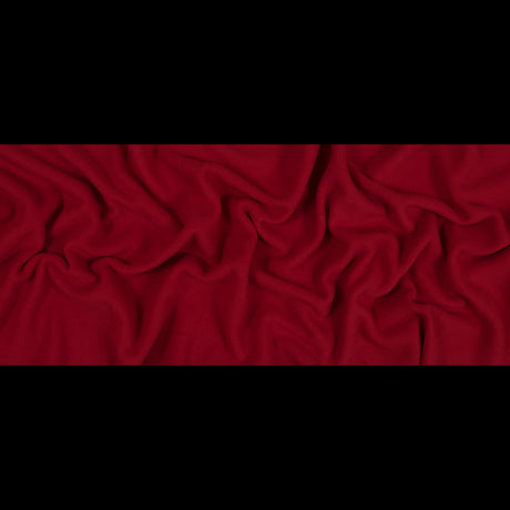 Red Double-Sided Polyester Fleece