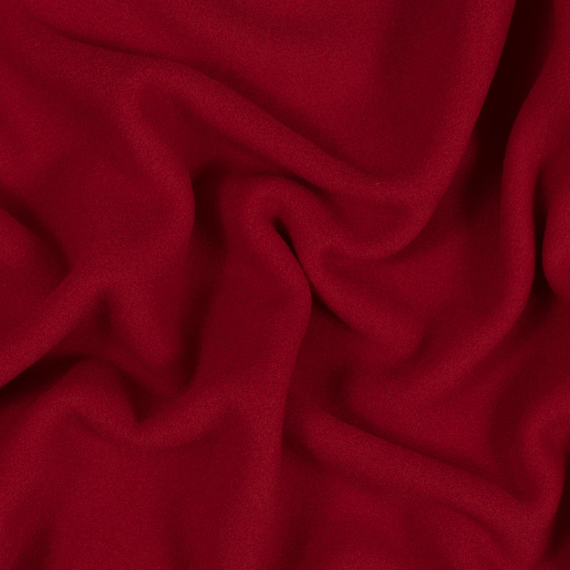 Red Double-Sided Polyester Fleece